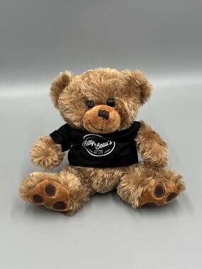 Small Brown Teddy Bear Plush In Bitty & Beau’s Coffee Shirt 8” Stuffed Animal